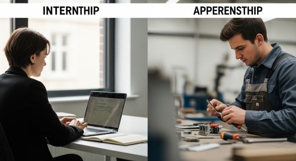 Stage versus apprentissage : quelles différences et pour qui ?
